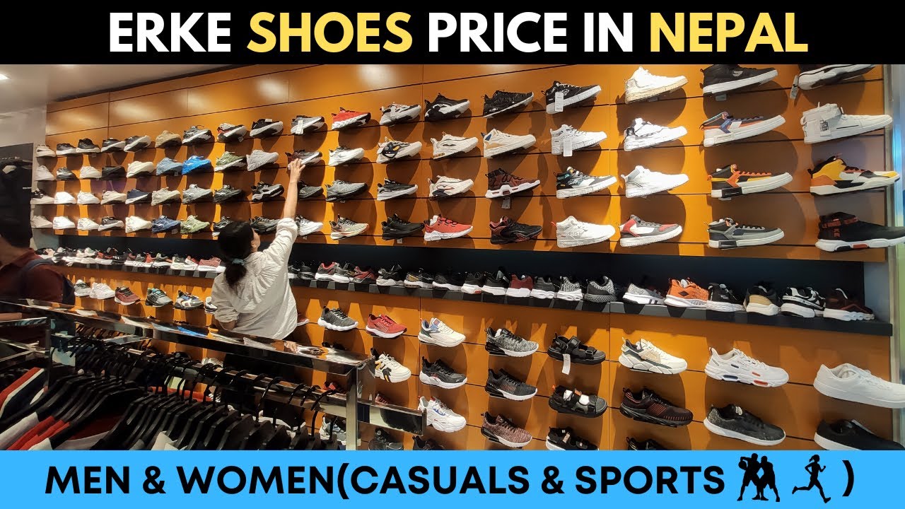 Erke Shoes Price in Nepal | Men & Women | Juned Reviews