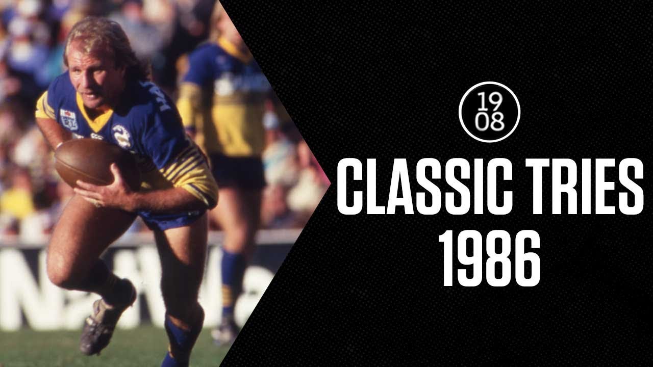 Classic Tries From 1986 You Probably Don't Remember | NRL Throwback | Shearer, Sterling & more