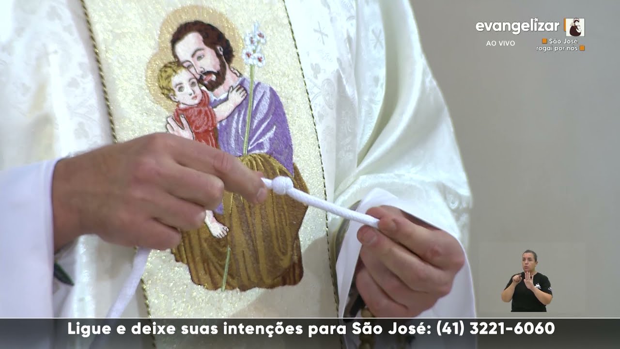 @PadreManzottiOficial ensina como funciona o cord&atilde;o de S&atilde;o Jos&eacute; [CC]
