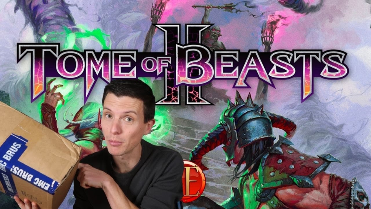 Наконец-то он ЗДЕСЬ! Распаковка и первые впечатления от «Tome of Beasts 2»