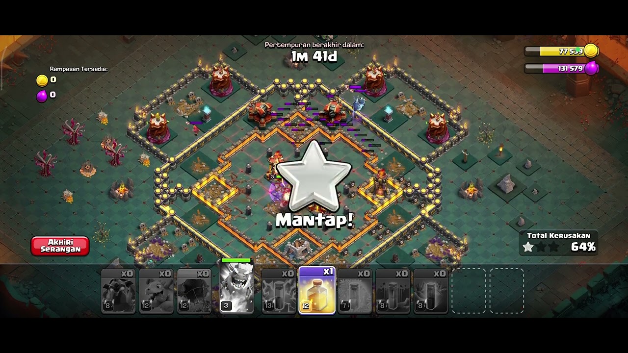 Event Clash Of Clans - Kampanye Pahlawan - kurungan naga Episode 1 ***