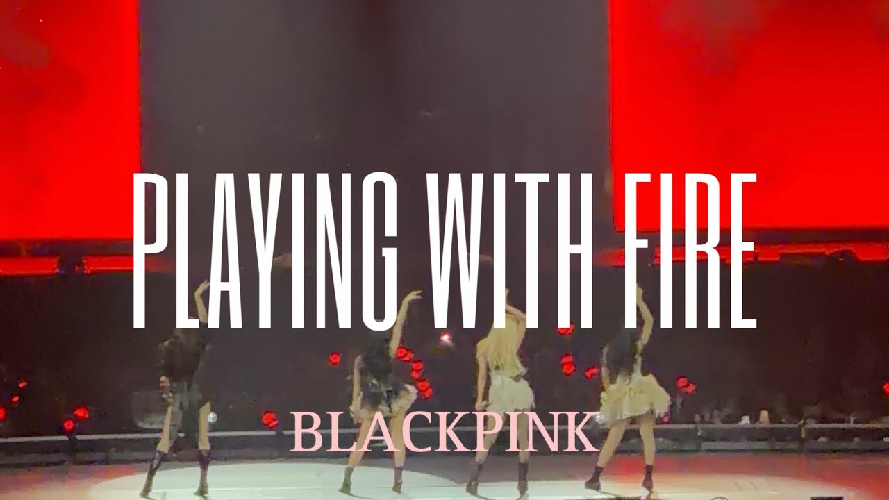BLACKPINK (PLAYING WITH FIRE) DEADLINE HONG KONG 260124 FANCAM
