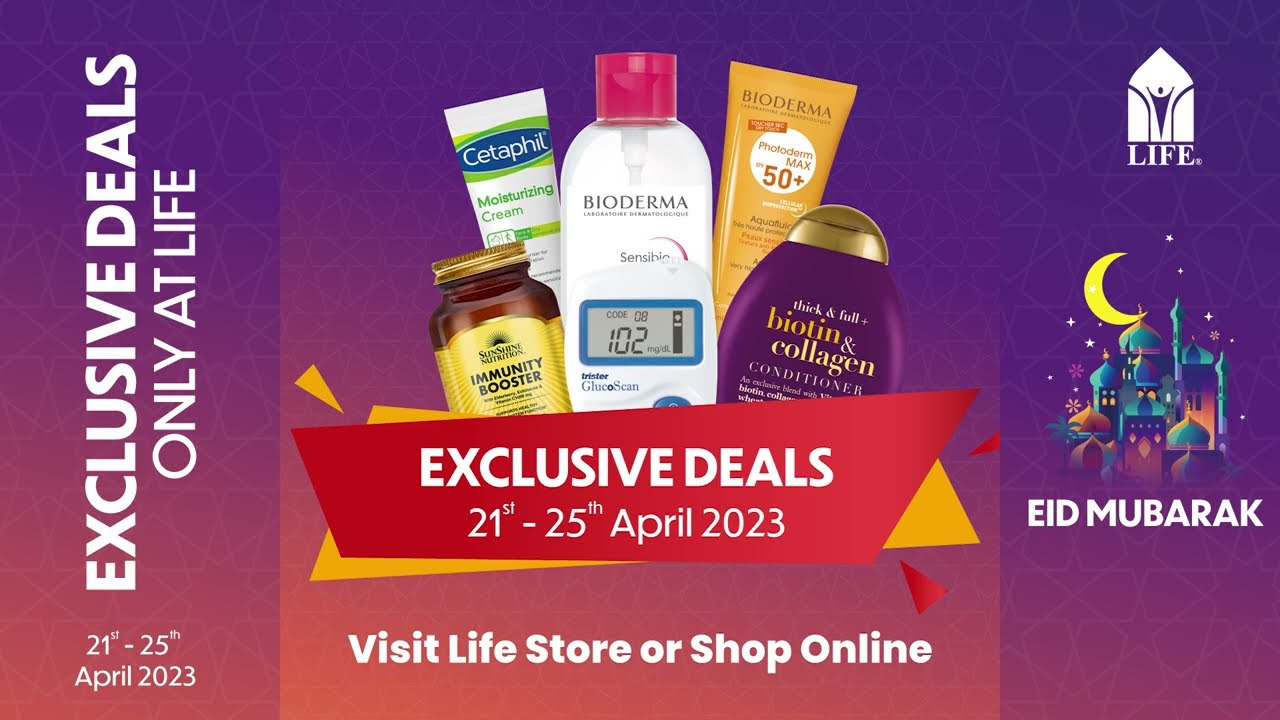 Eid Exclusive Deals - Only at Life