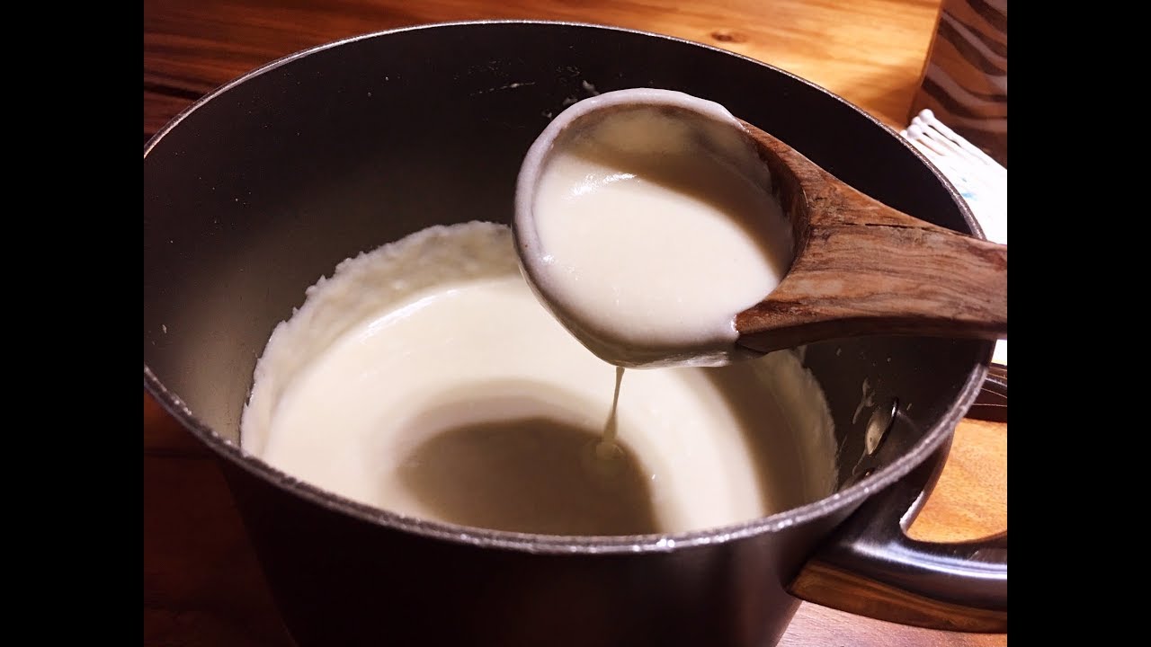 Mornay Sauce Recipe &bull; Also Known as White Cheese Sauce - Episode 203
