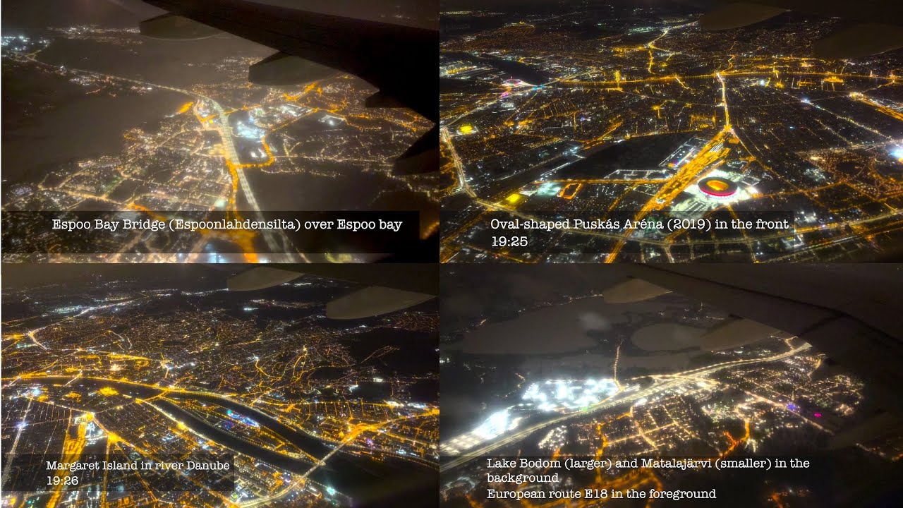 Budapest-Helsinki lentomatka / flight, 11/Jan/2026