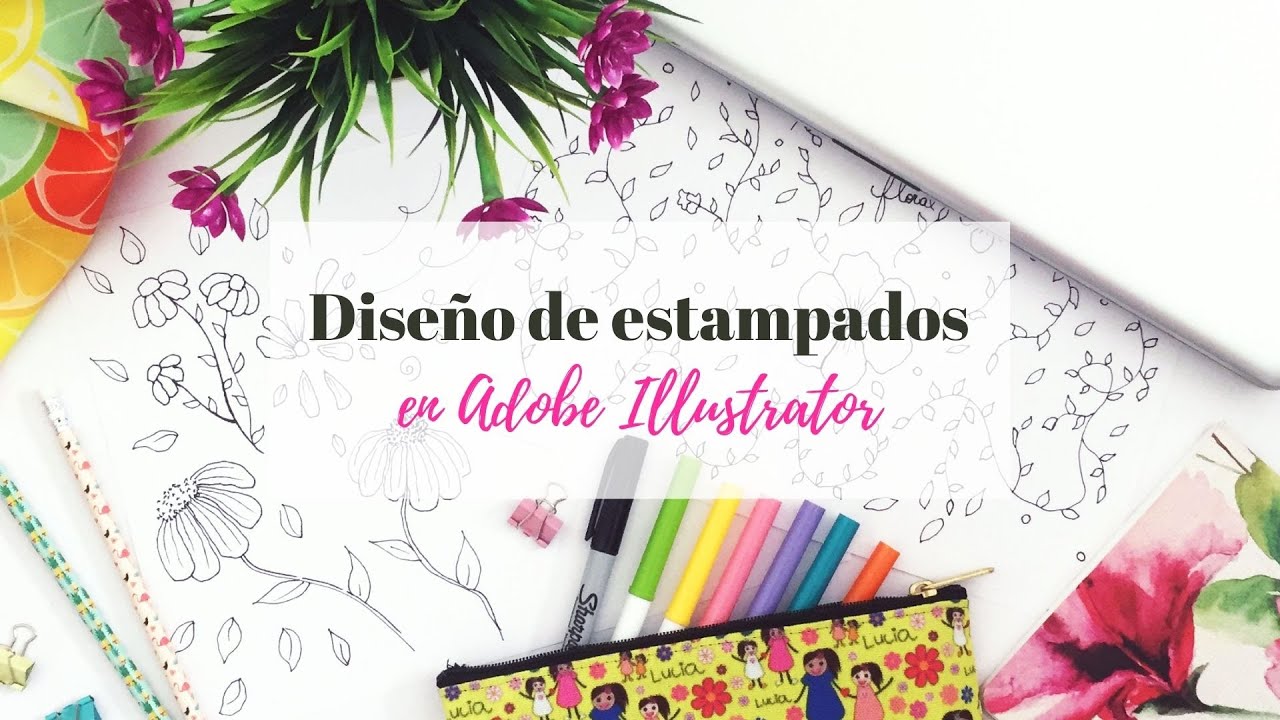 Dise&ntilde;o de estampados en Illustrator - Curso en Espa&ntilde;ol.