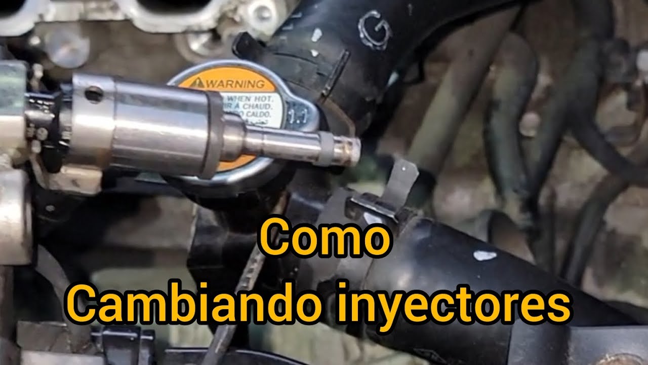 Reemplazando inyectores Hiunday Acent 2012