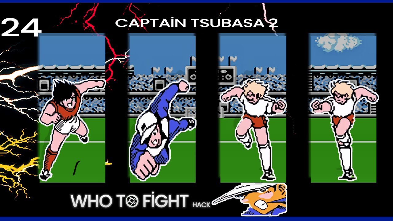 [#24] Captain Tsubasa 2: Japan vs. USA (Hack) (Who to Fight) |【NES】