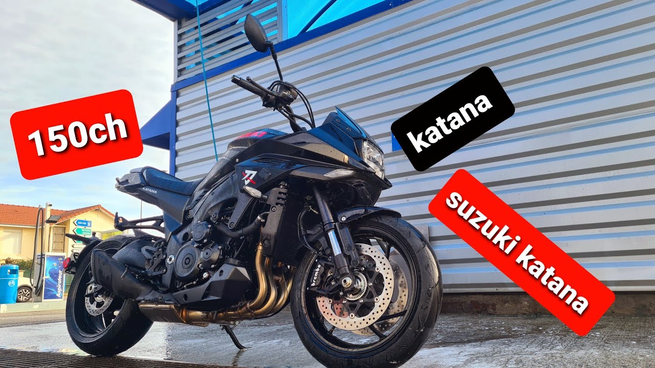 Suzuki Katana 1000 2021 le naked affûté 😱