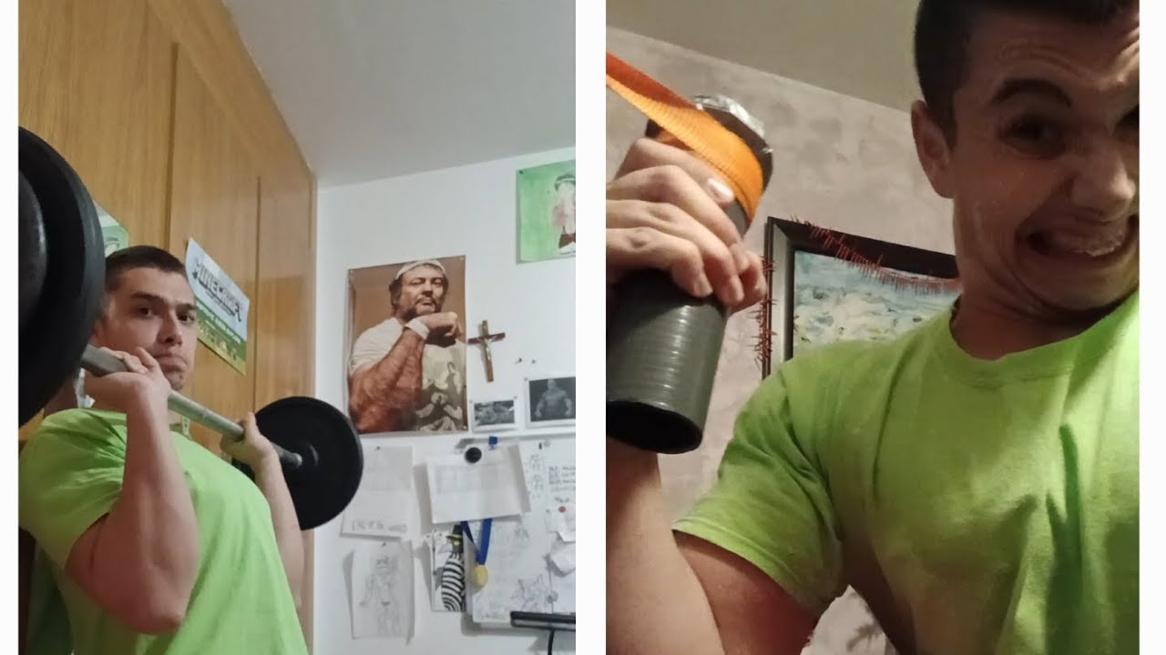 Sesión 2# MAX EFFORT Curl reverso BR y Multiapinner alto Pad-Pad (38'5 kg mala tecnica y 16kg)