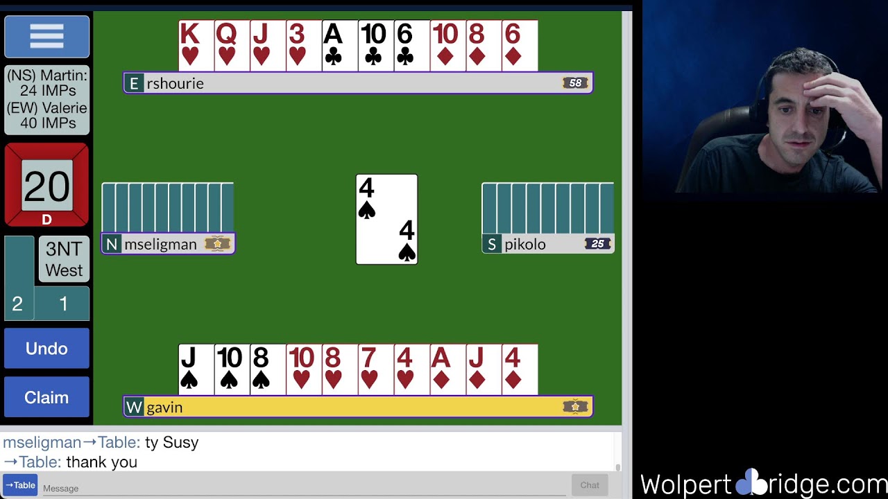 Practicing with Raj for SF NABC