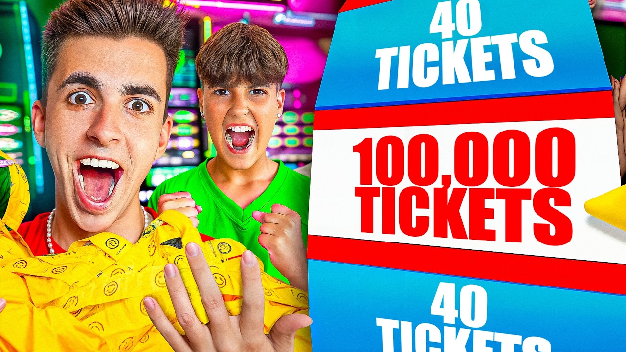 QUIEN CONSIGA MÁS TICKETS EN LAS RECREATIVAS GANA! *reto!*