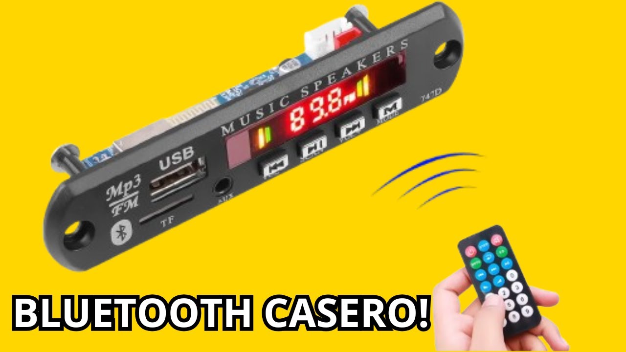 &iquest;C&oacute;mo hacer un parlante Bluetooth casero?