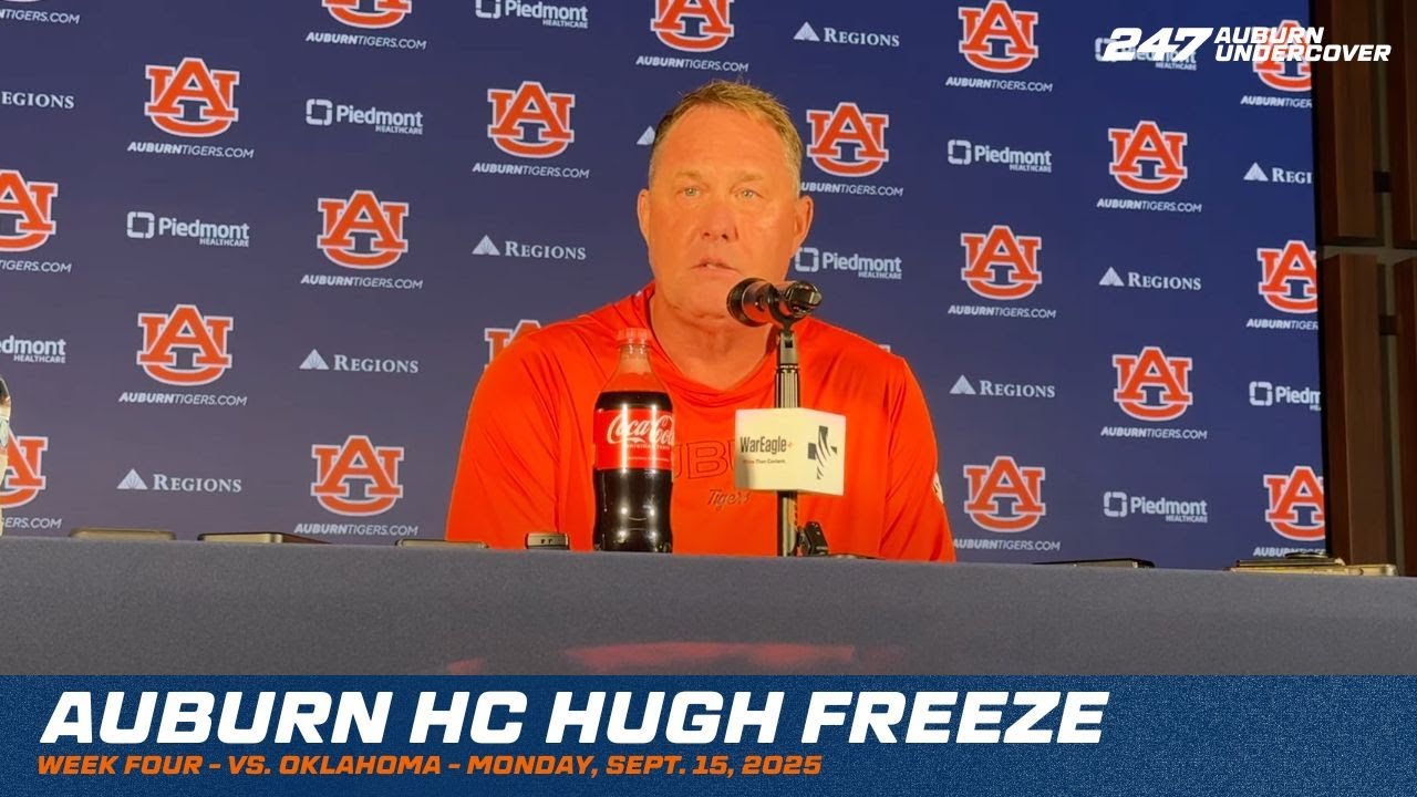 Auburn HC Hugh Freeze | Oklahoma Week