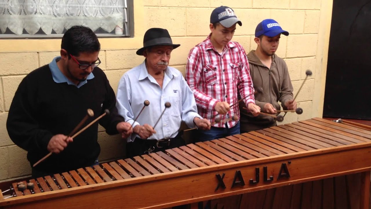 MARIMBA PURA SENCILLA DE JACALTENANGO, XAJLA GUATEMALA.!