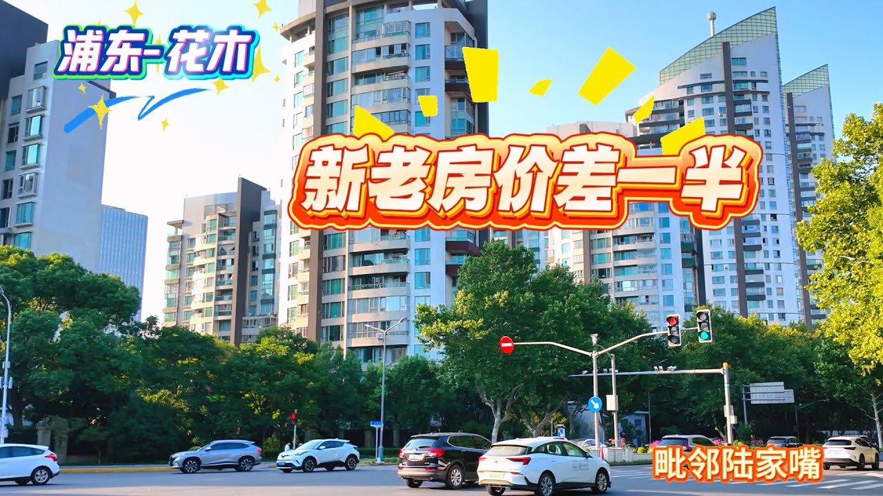 4K-浦东-花木 | 新老房价差一半 | 毗邻陆家嘴 | 看着挺高端 | 上海居住 | 上海现状