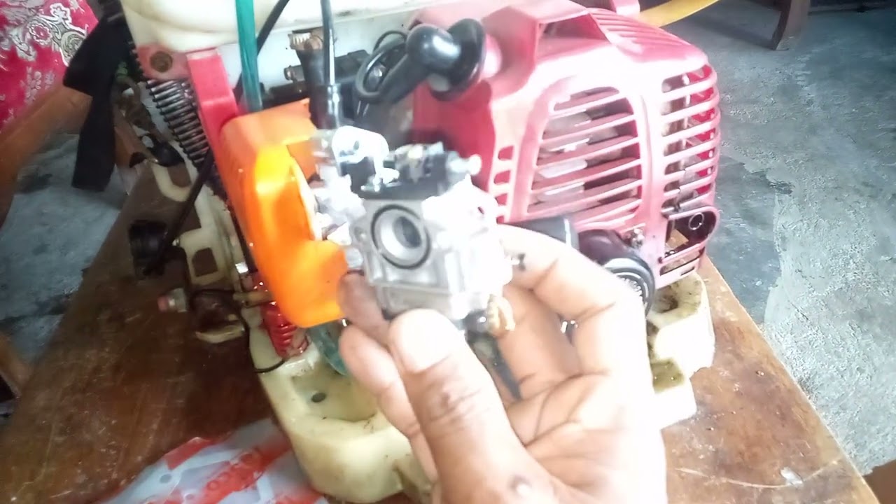 Modifikasi karburator mesin semprot tasco tf 820 pro