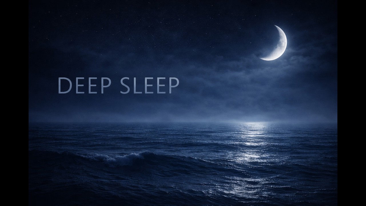 Ocean Night Sounds 🌙 | Calm Ambience for Deep Sleep