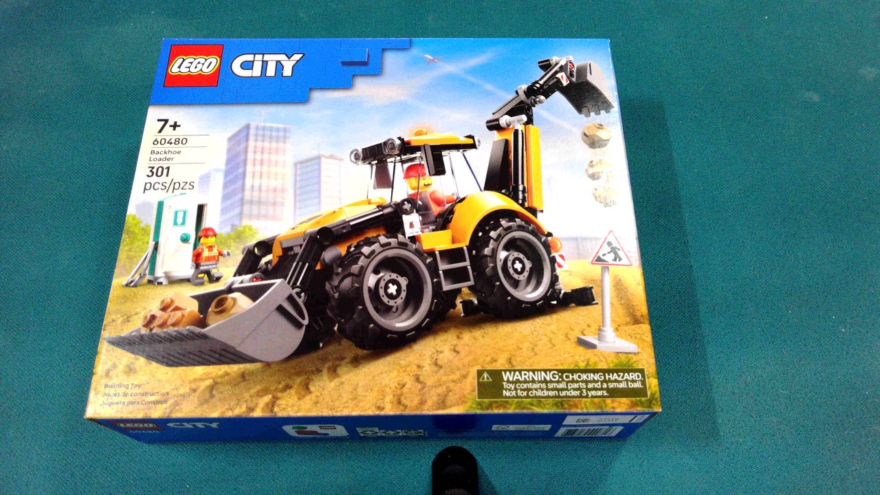 Экскаватор-погрузчик Lego City 60480