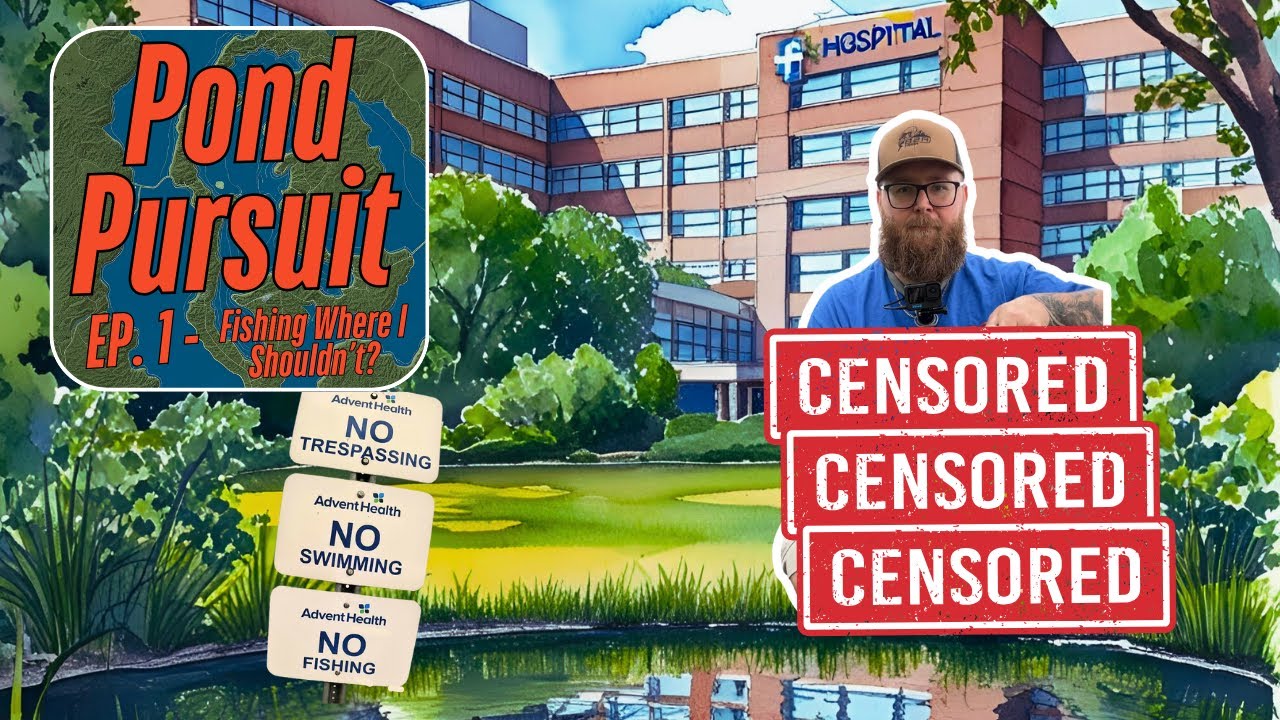 Fishing Where I Shouldn’t… INSANE Catch at a Hospital Pond! (Pond Pursuit Ep. 1)