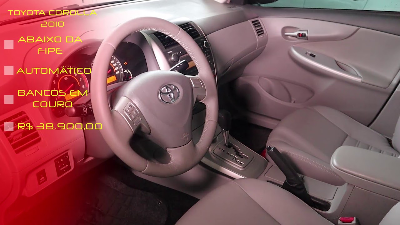 COROLLA 2010 com pre&ccedil;o ABAIXO DA FIPE no FECHA M&Ecirc;S IDEAL VE&Iacute;CULOS