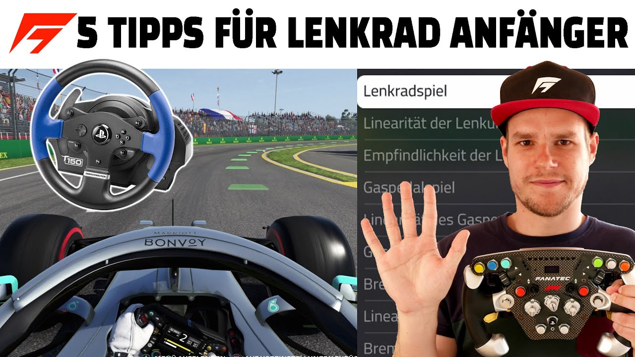 DIE 5 WICHTIGSTEN TIPPS FÜR LENKRAD ANFÄNGER