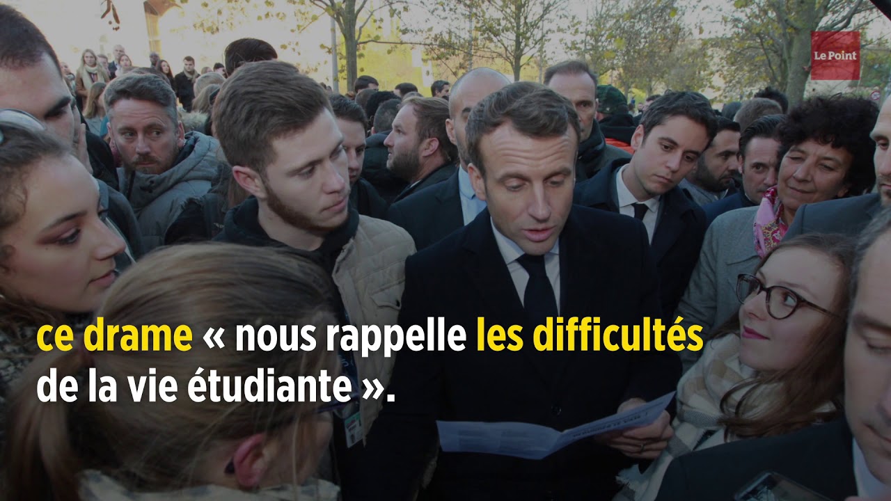 Amiens : « Notre pays est trop négatif », regrette Macron