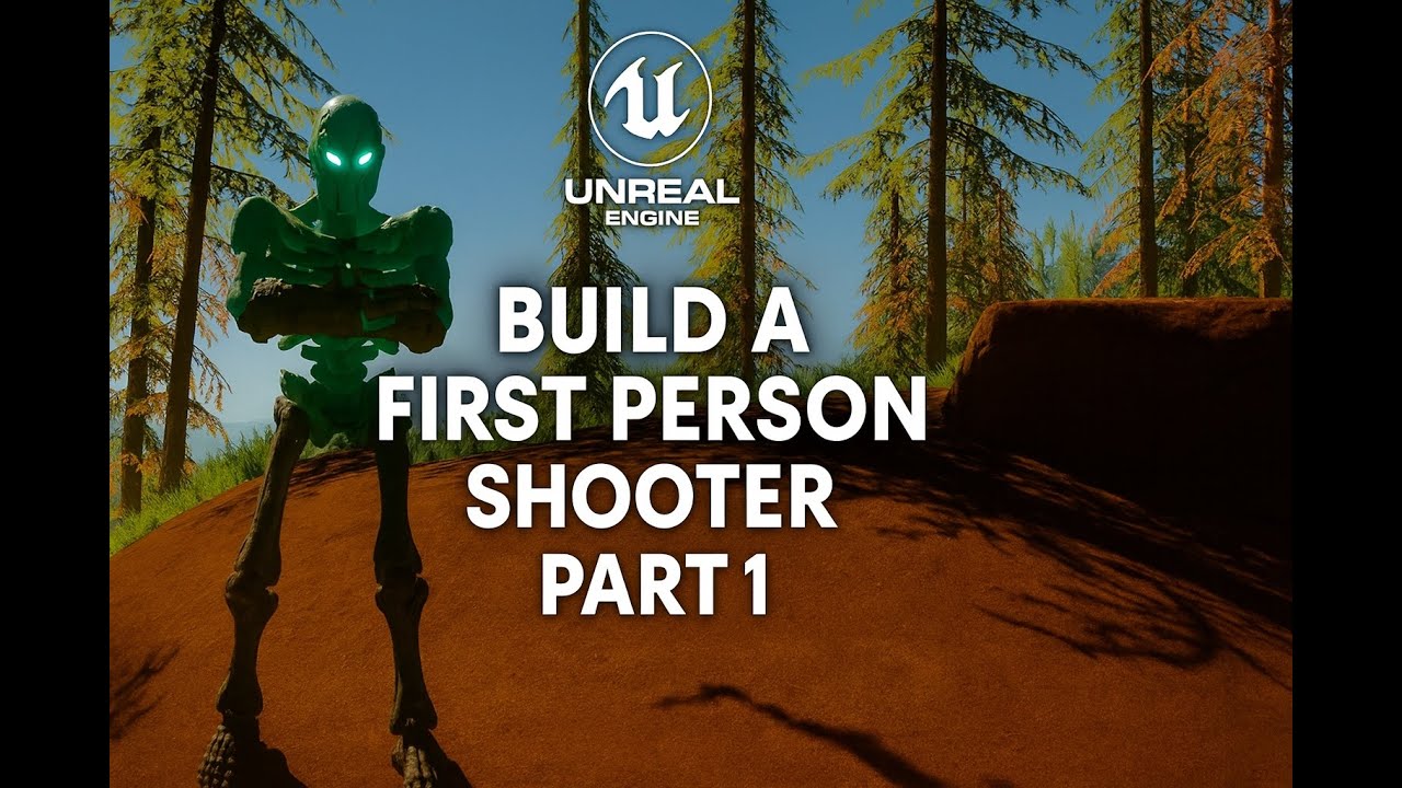 Create a Full FPS Game in Unreal Engine 5.6 – Part 1 | FREE Stylized Forest Map Tutorial Series UE5