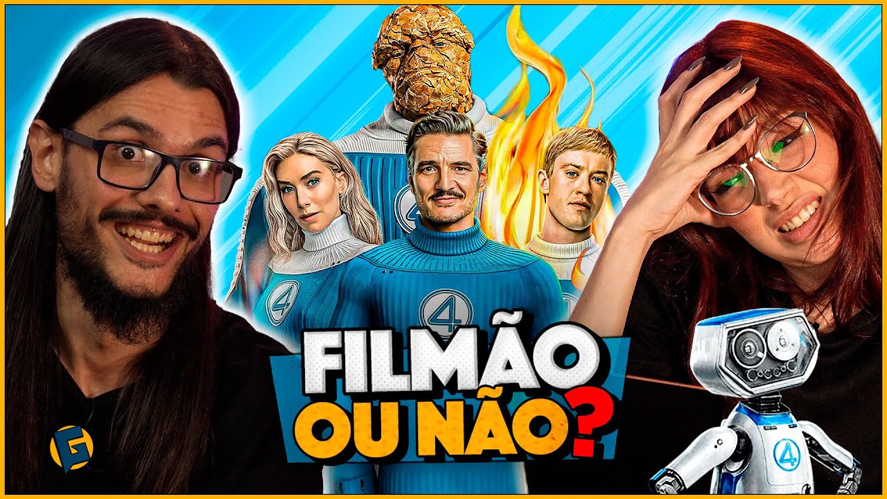 O QUARTETO é FANTÁSTICO? O que achamos do novo filme da Marvel! COM E SEM SPOILERS!