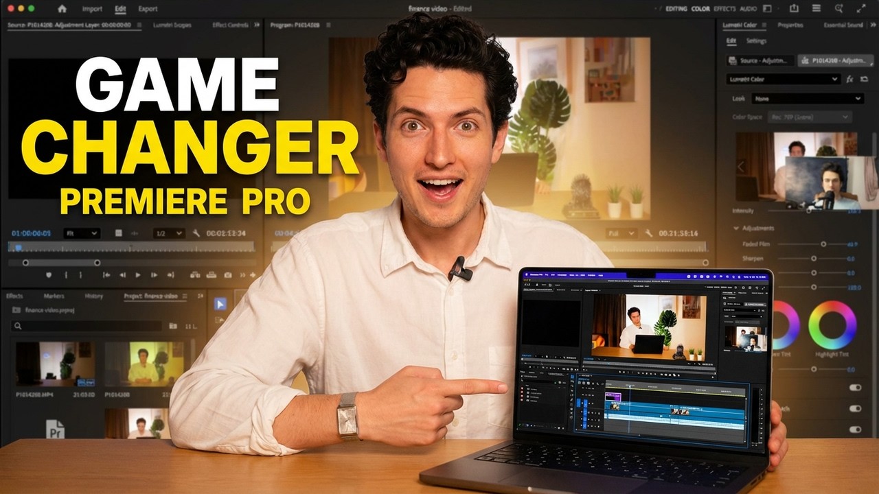 ЛЕГКО ДОБАВИТЬ КОРРЕКТИРУЮЩИЙ СЛОЙ В ADOBE PREMIERE PRO 2026 (ПОЛНОЕ РУКОВОДСТВО)