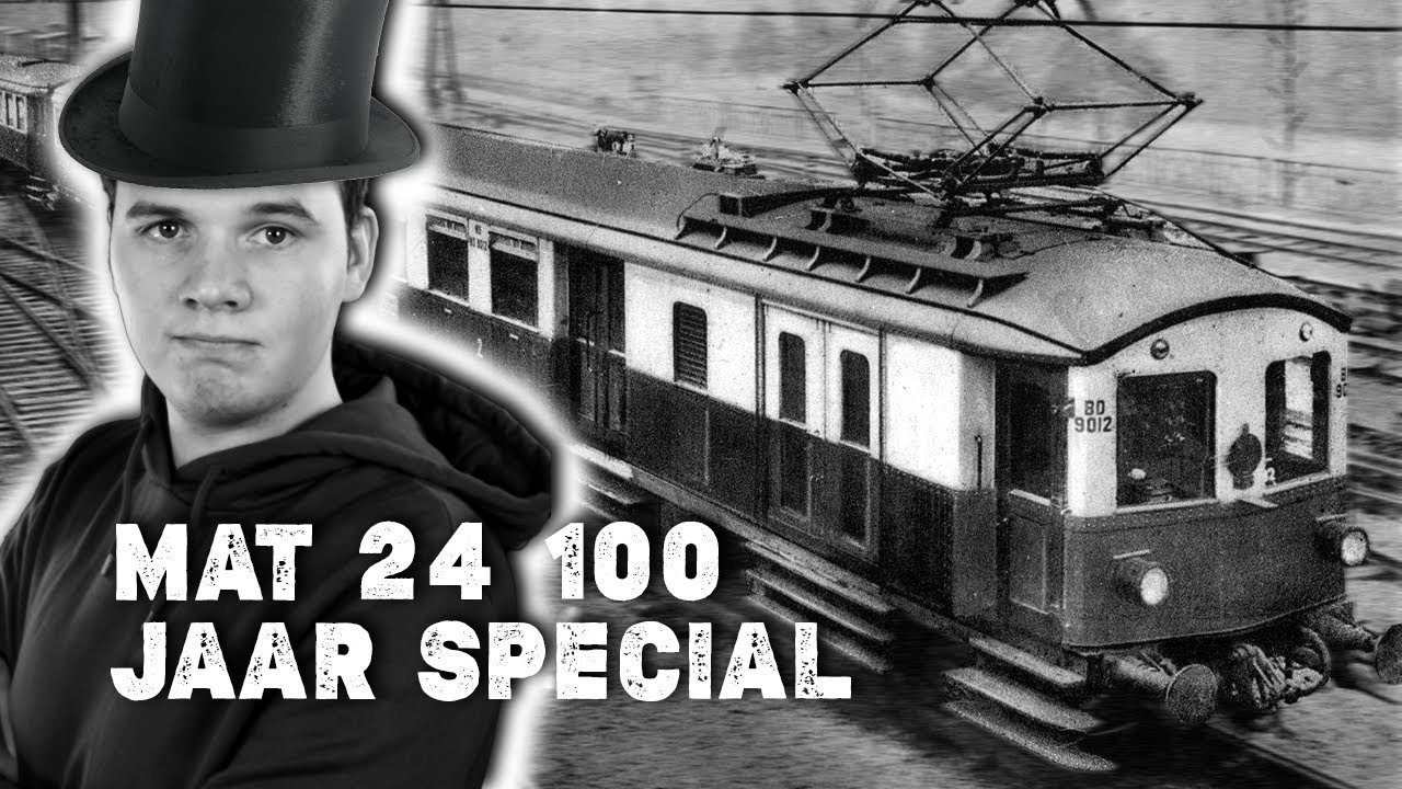 NS Mat 24 / Blokkendoos 100 jaar SPECIAL // De volledige tijdlijn //