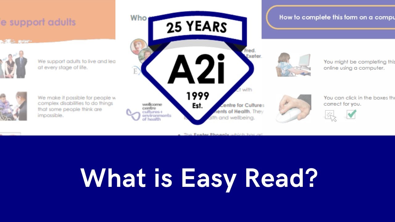 What is Easy Read video