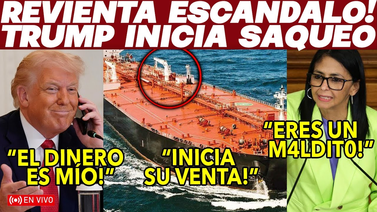ARRANCA SAQUEO! TRUMP SE HINCHA DE DINERO ¡VENDE PETROLEO VENEZOLANO! LLEGO AL LIMITE