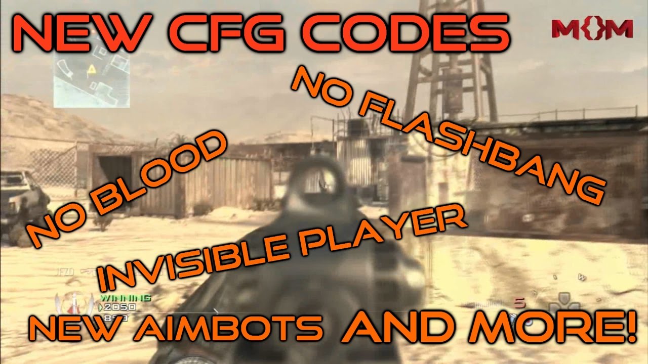 MW2 New CFG Dvars + Aimbots