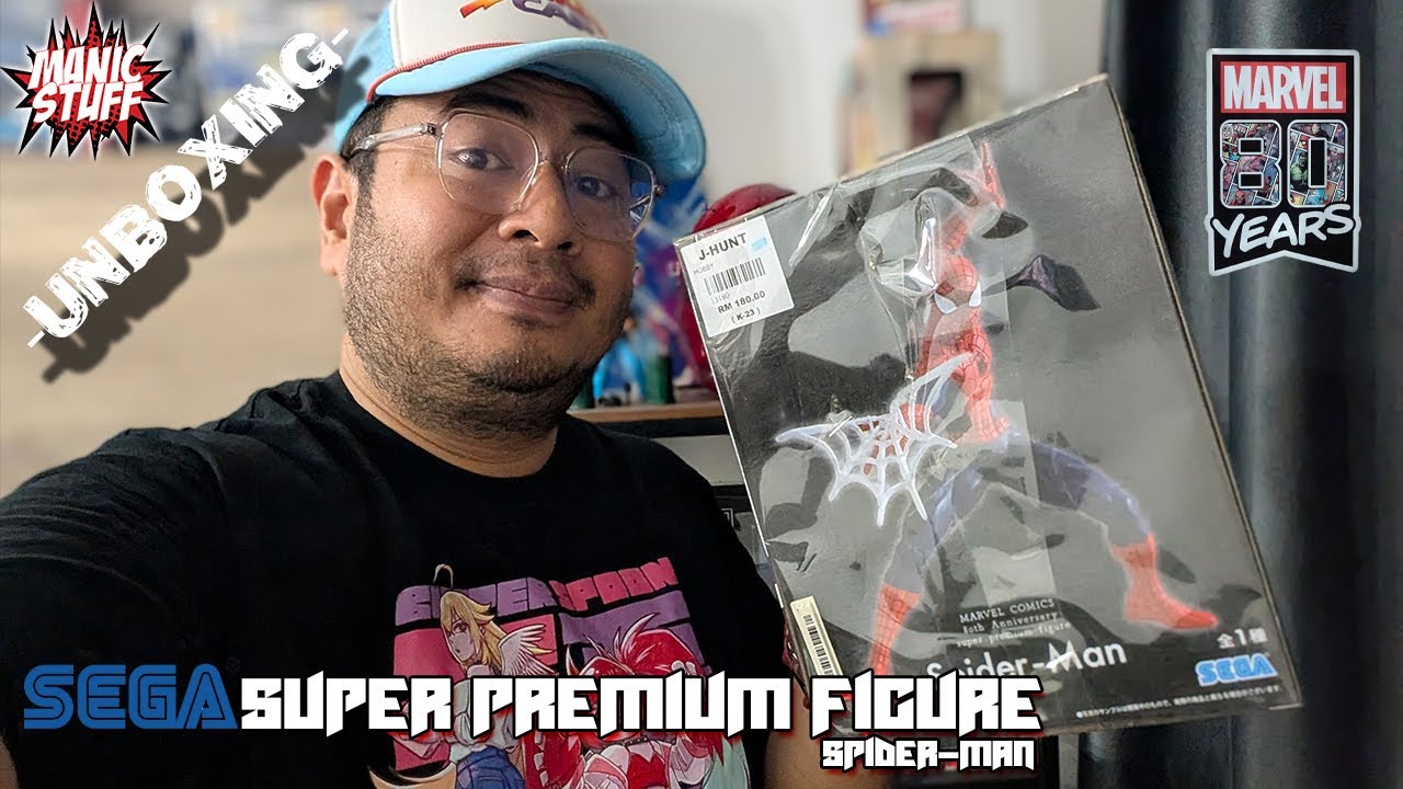 Unboxing SEGA Super Premium Figure Spider-Man