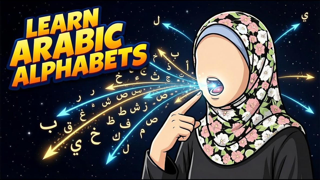 The Hidden Technique Behind Perfect Arabic Pronunciation (Qaida Lesson 1)