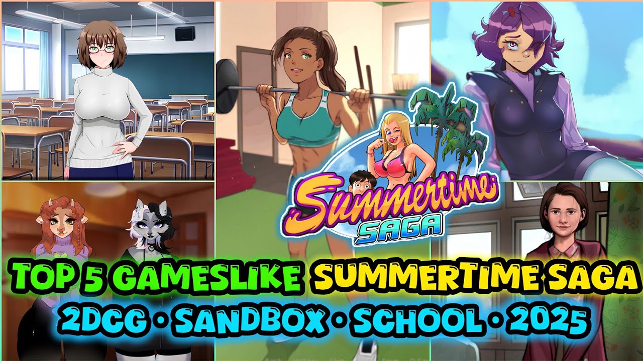 Top 5 Games Like Summertime Saga &ndash; Part 7 (2025)