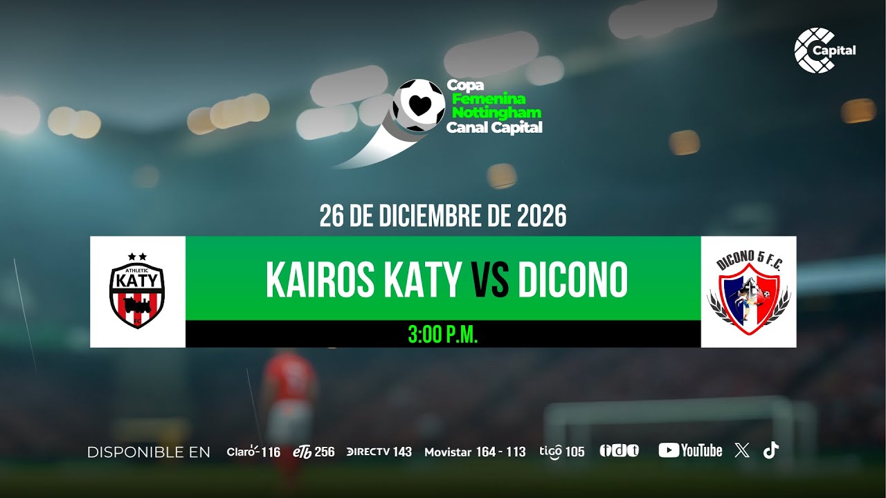 Kairos Soccer Athletic Katy  vs Dicono | Copa Nottingham Canal Capital