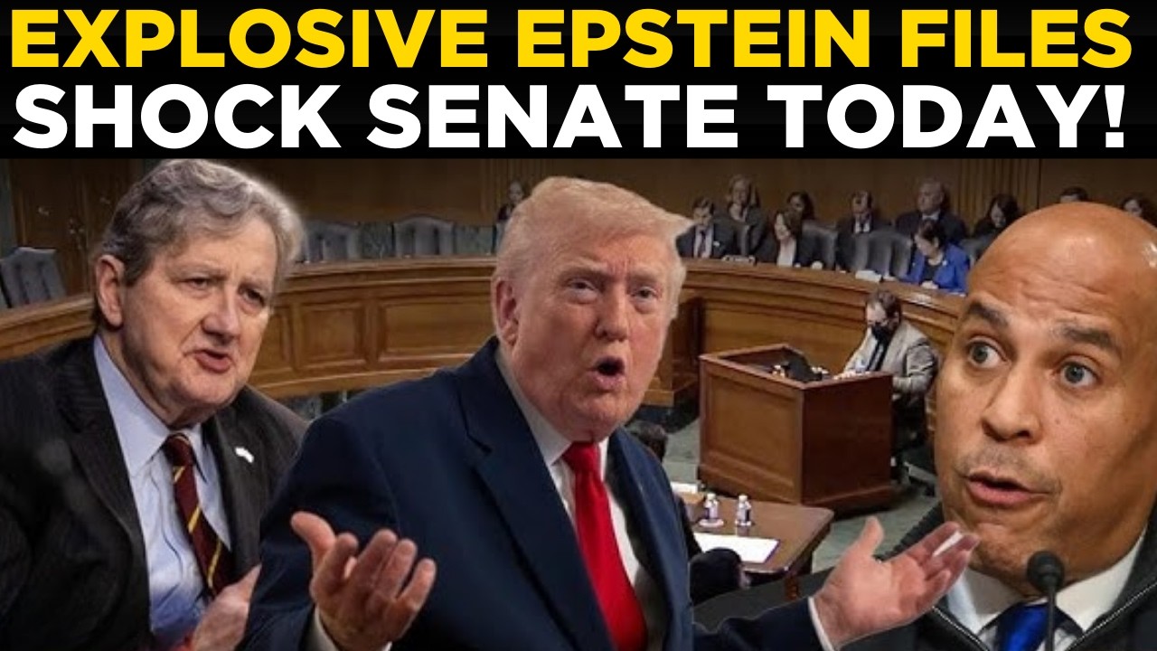 Epstein Files NEWS LIVE: Senate Lawmakers Drop Bombshell Updates | WORLD NEWS LIVE | US NEWS