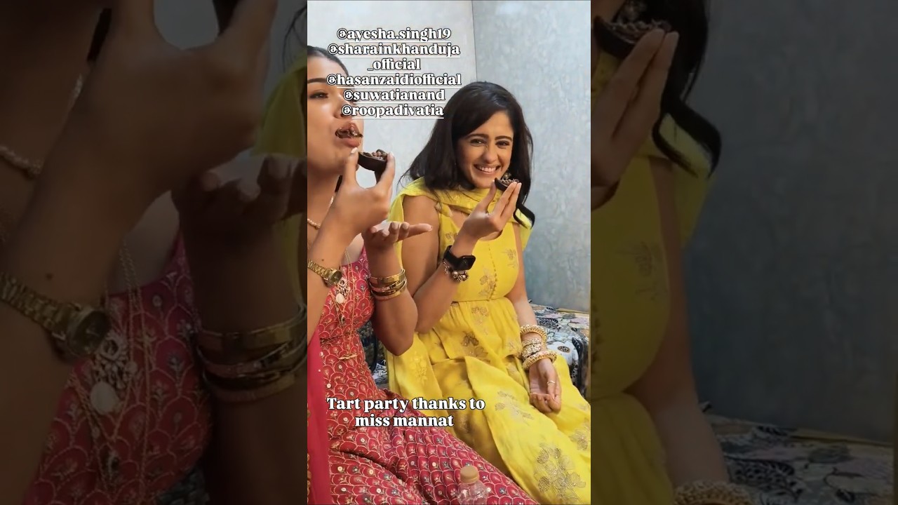 Mannat Stars Fun & Masti Off Camera 💫💞 #mannat today full episode new promo #ayeshasingh