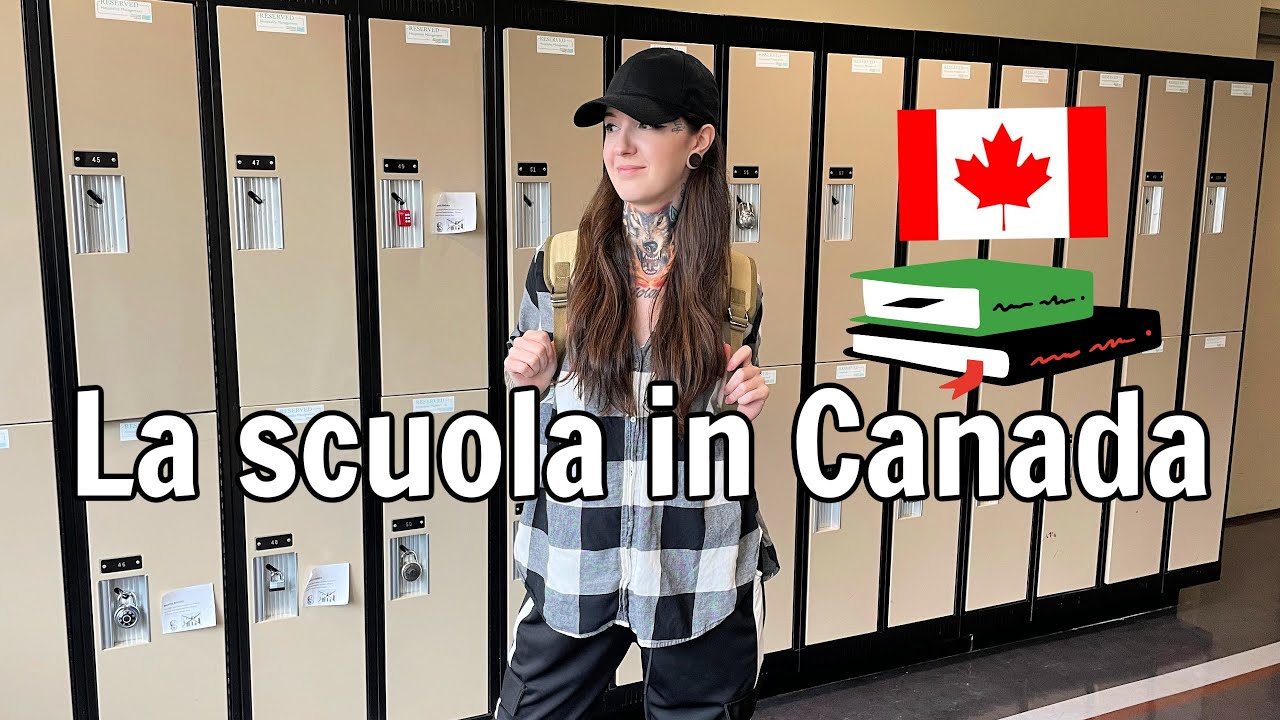 UN GIORNO A SCUOLA IN CANADA  | COLLEGE PUBBLICO