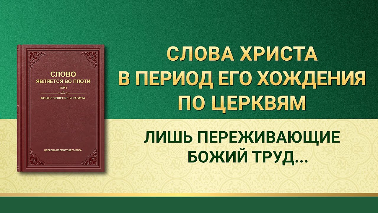 Слово Всемогущего Бога | Лишь переживающие Божий труд поистине верят в Бога