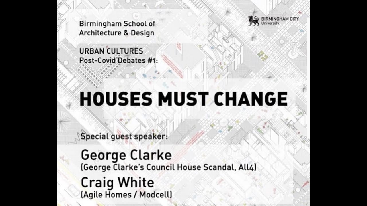 houses must change! Urban Cultures Post COVID debates #1