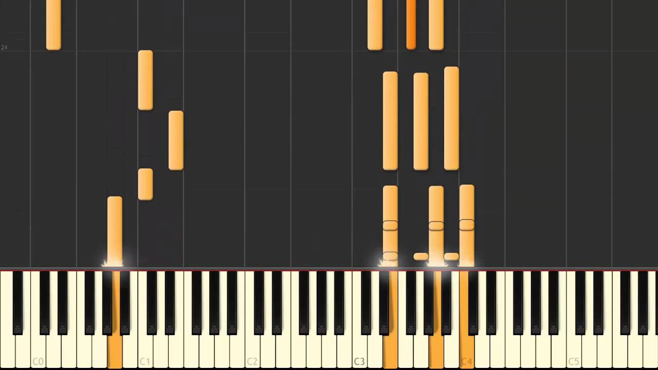 Autumn Voyage - From the Game Runescape Piano Tutorial: Synthesia