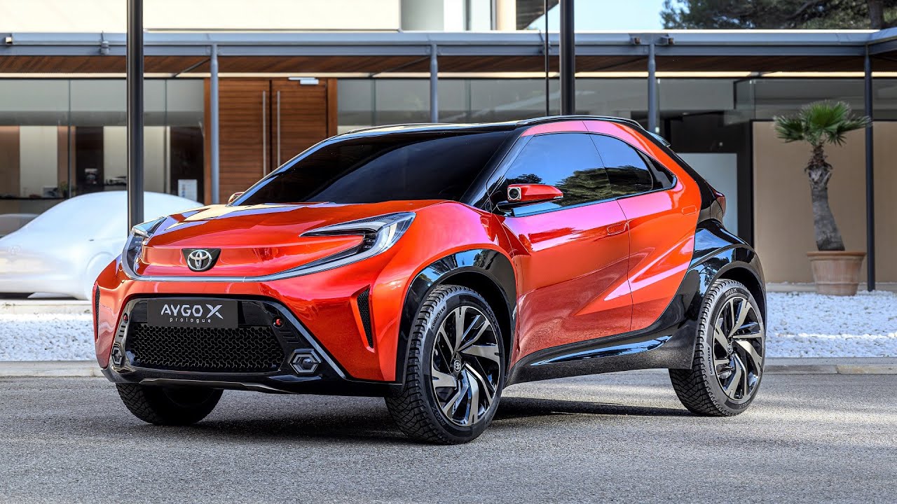 Редизайн Toyota Aygo X 2022 года - малый кроссовер-внедорожник