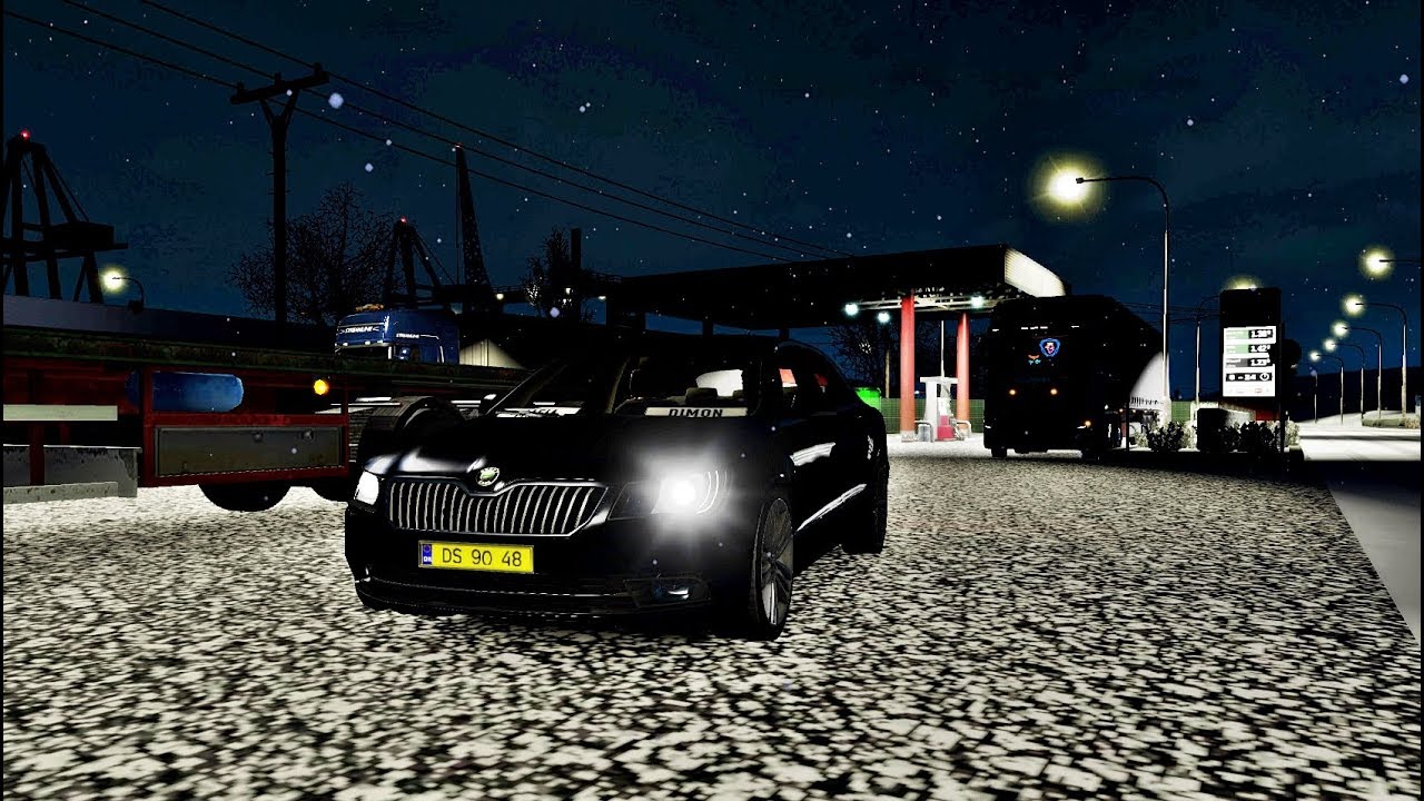 NEW ETS 2 MP Europe Покатушки Движуха! (107)  &Scaron;koda 2018 г
