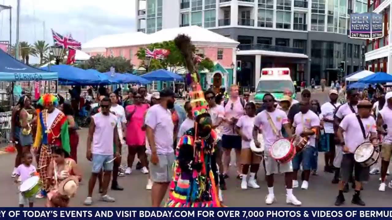 Live Video: Gombeys in the Bermuda Day Parade, May 24 2024