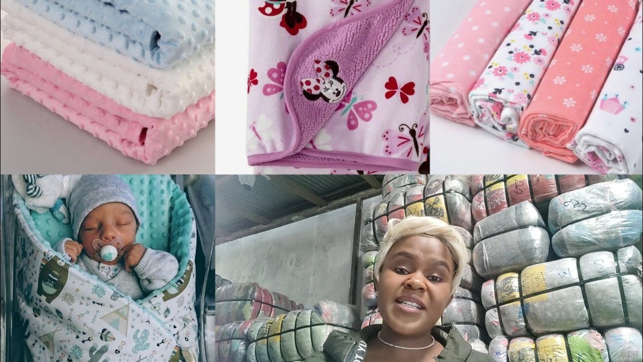 MTUMBA BALES BABY SHAWLS/BLANKETS FOR BABIES