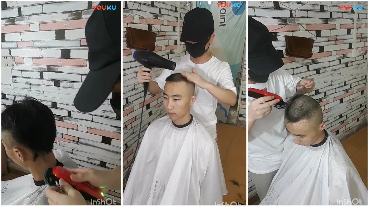 清秀男孩剃马蹄顶发型 2