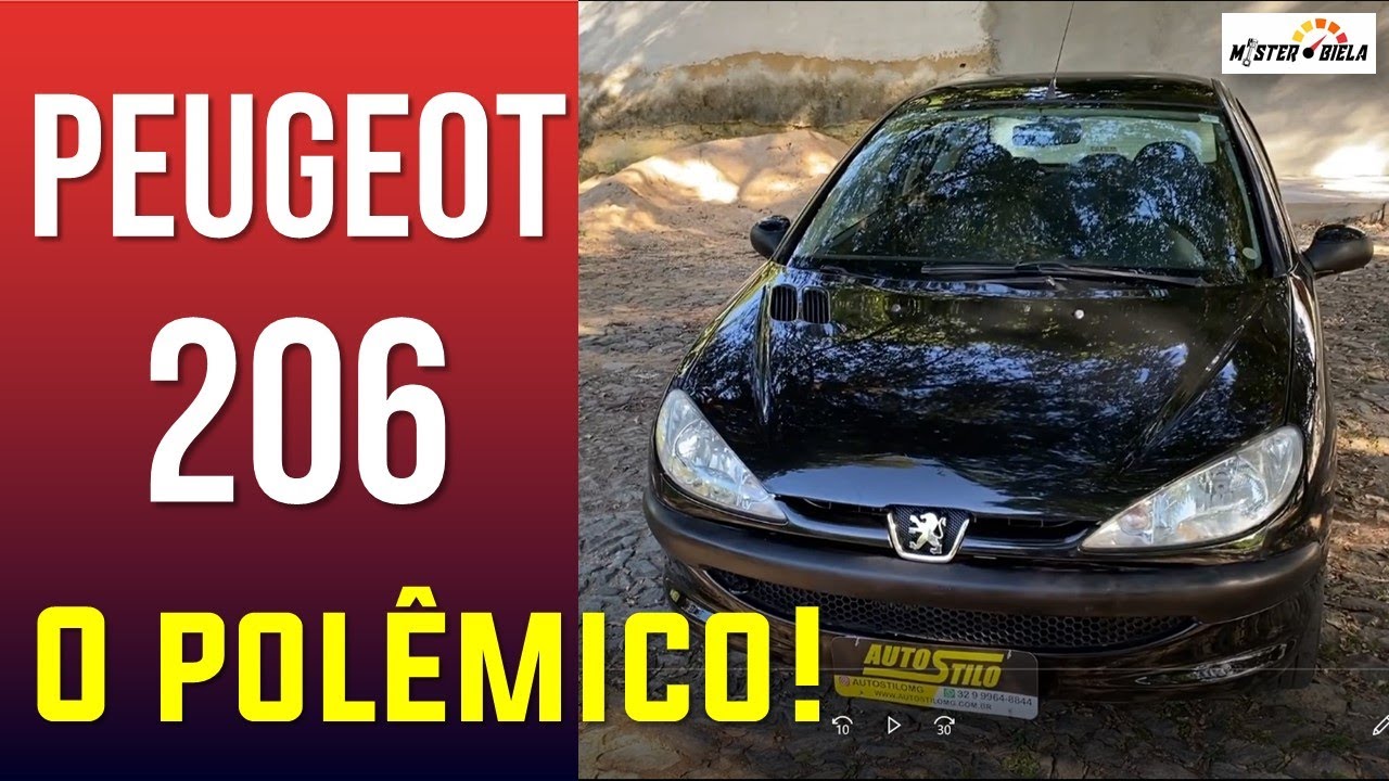 Peugeot 206: &Eacute; barato...mas &eacute; bom? &Eacute; injusti&ccedil;ado?...Confira nossa opini&atilde;o.
